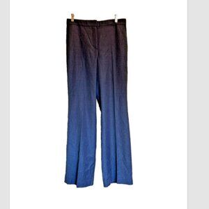 NWT Ann Taylor Curvy Fit High Rise Trouser Dress Pants Sz 6 Blue